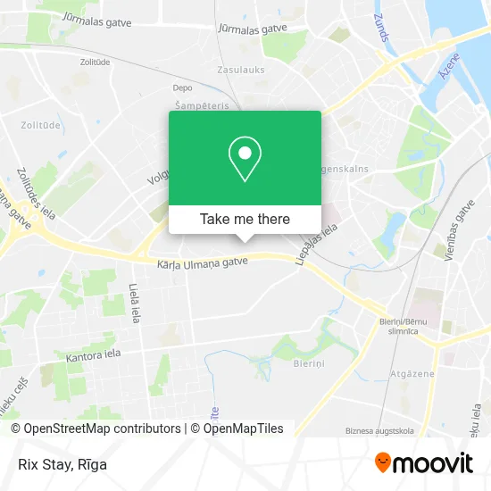 Rix Stay map