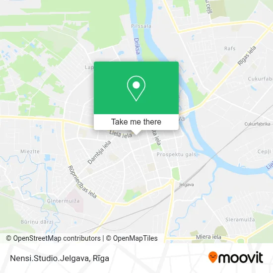 Nensi.Studio.Jelgava map
