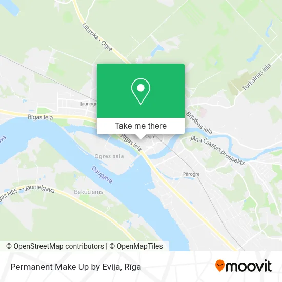 Permanent Make Up by Evija map