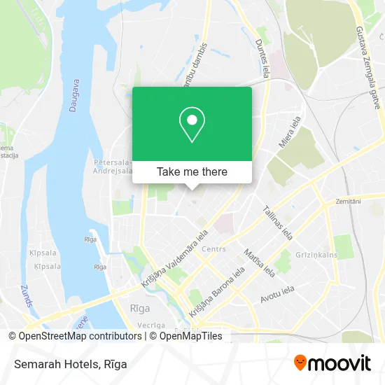 Semarah Hotels map