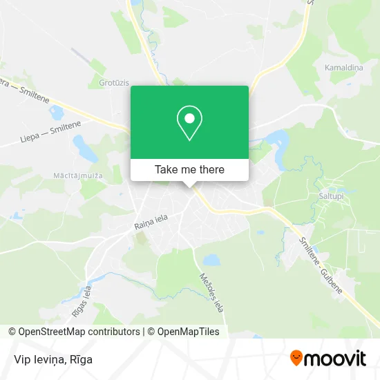 Vip Ieviņa map
