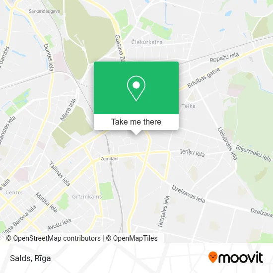 Salds map