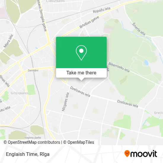 Englaish Time map