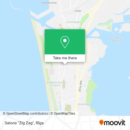 Salons "Zig Zag" map