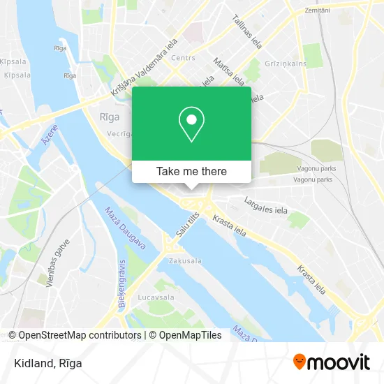 Kidland map