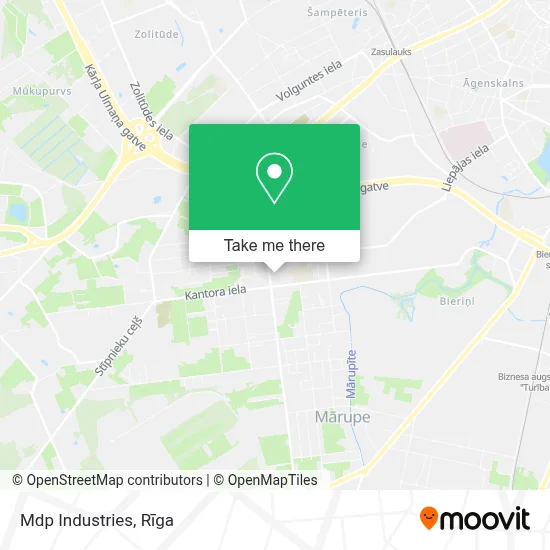 Mdp Industries map