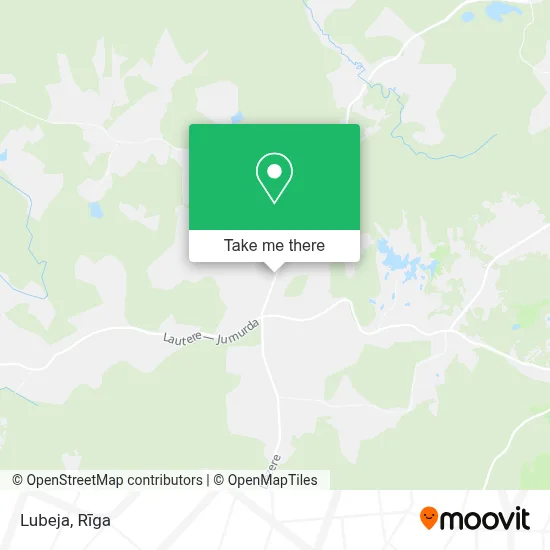 Lubeja map