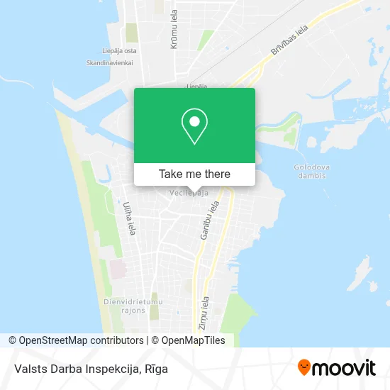 Valsts Darba Inspekcija map