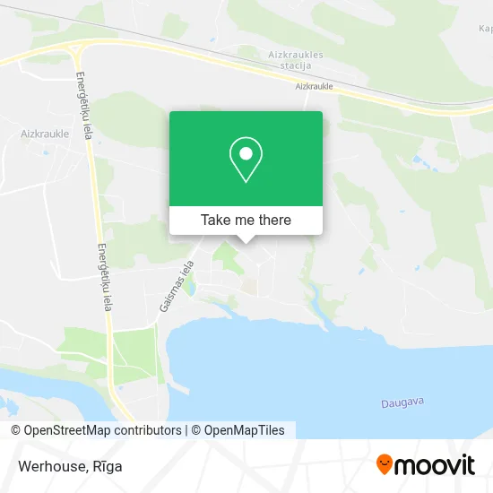 Werhouse map