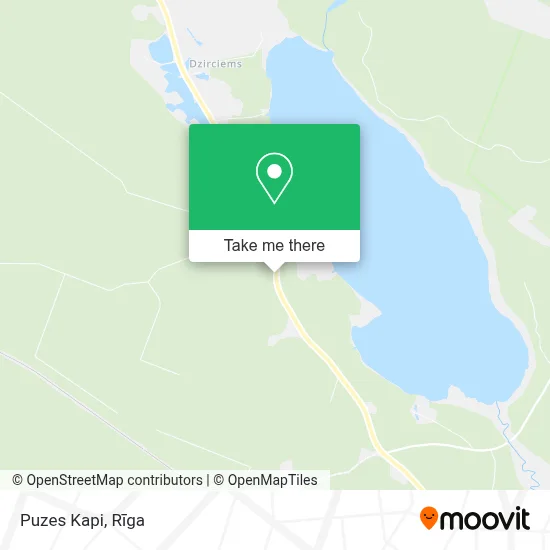 Puzes Kapi map
