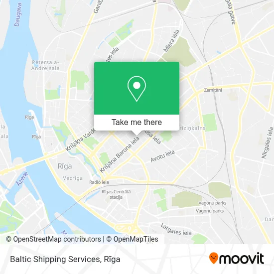 Baltic Shipping Services map