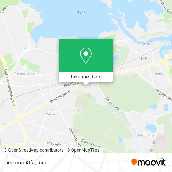 Askona Alfa map