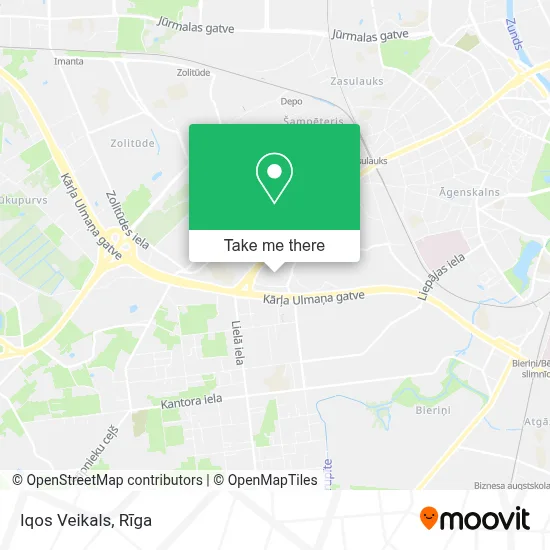 Iqos Veikals map