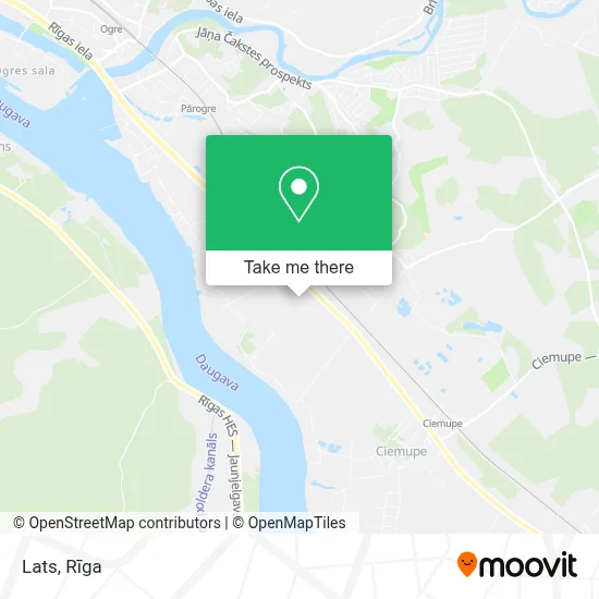 Lats map