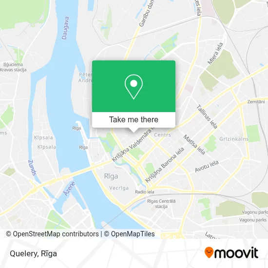 Quelery map
