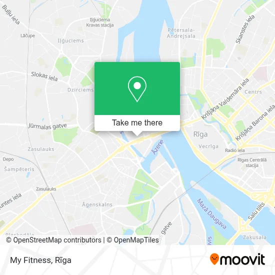 My Fitness map