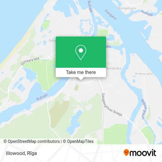 Illowood map