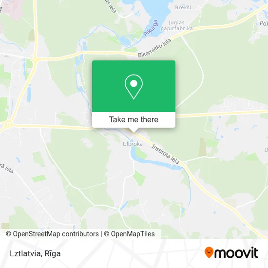 Lztlatvia map
