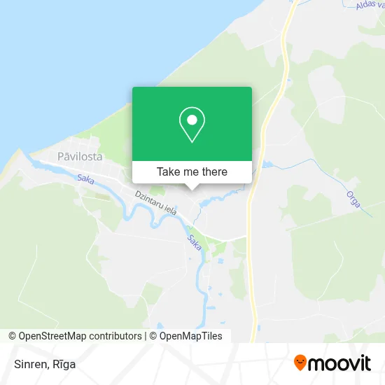 Sinren map