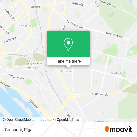 Grosauto map