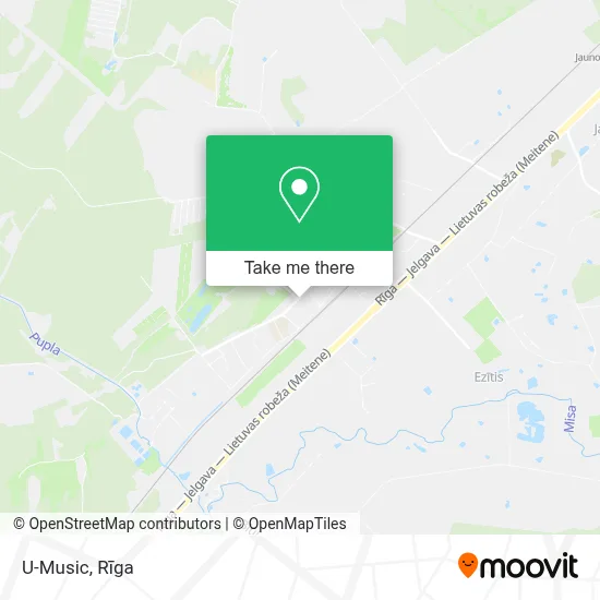 U-Music map