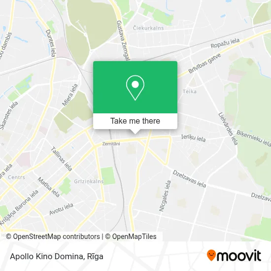 Apollo Kino Domina map