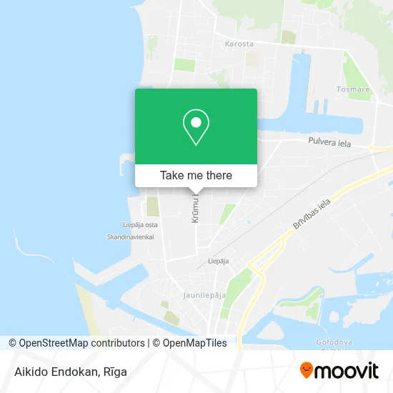 Aikido Endokan map