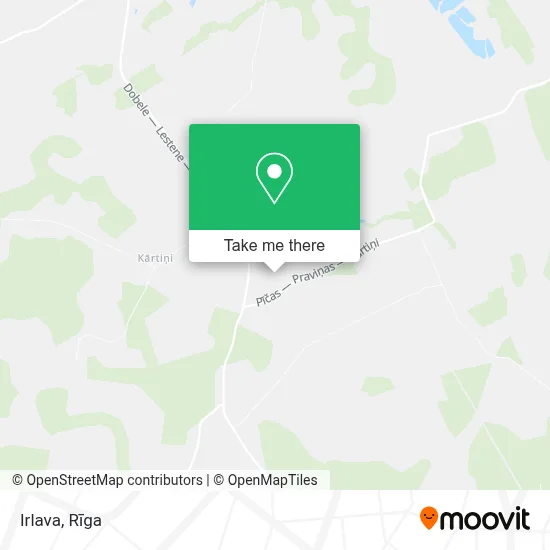 Irlava map