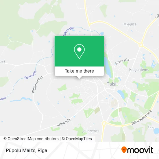 Pūpolu Maize map