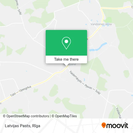 Latvijas Pasts map