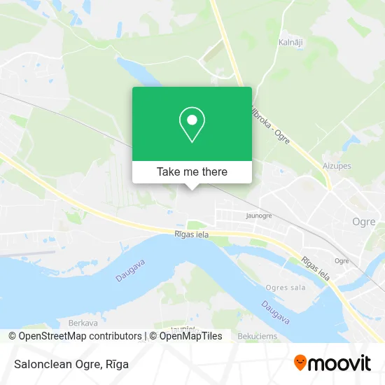 Salonclean Ogre map