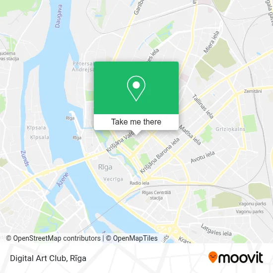 Digital Art Club map