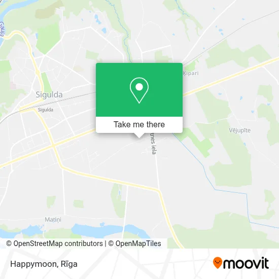 Happymoon map