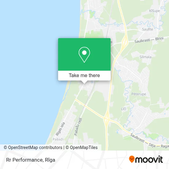 Rr Performance map