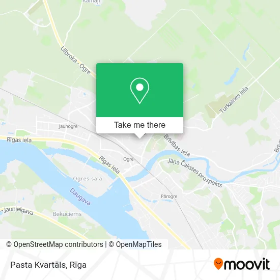 Pasta Kvartāls map
