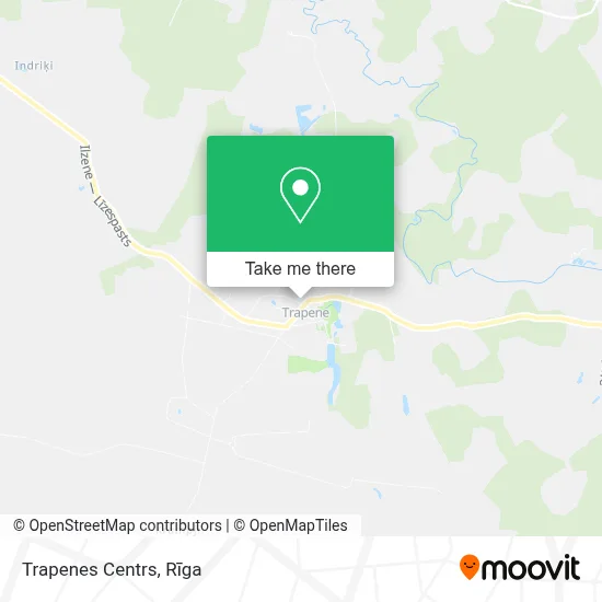 Trapenes Centrs map