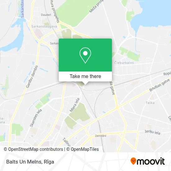 Balts Un Melns map