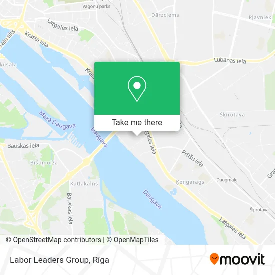 Labor Leaders Group map