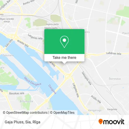 Gaja Pluss, Sia map