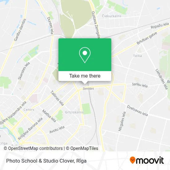Photo School & Studio Clover map
