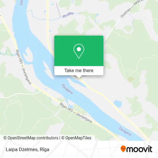 Laipa Dzelmes map