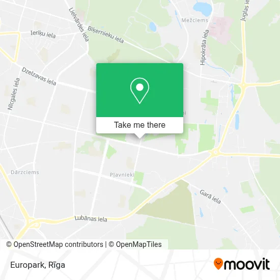 Europark map