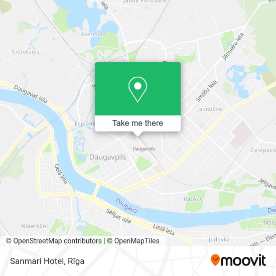 Sanmari Hotel map