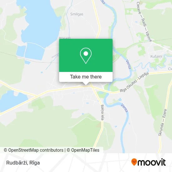 Rudbārži map