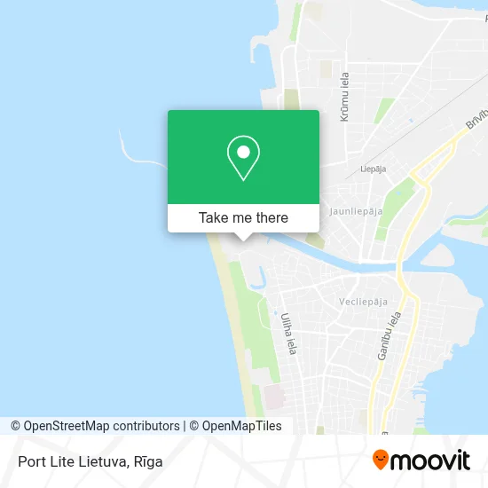 Port Lite Lietuva map