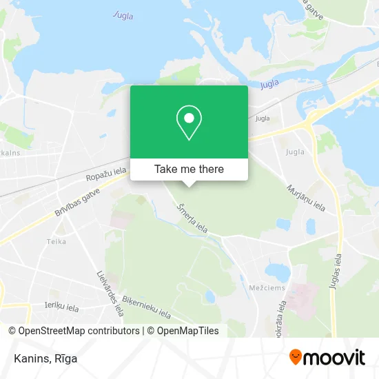 Kanins map