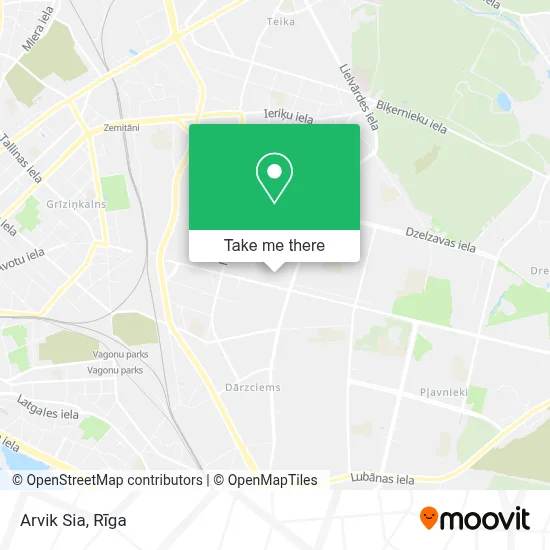 Arvik Sia map