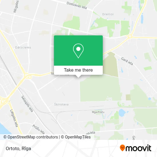 Ortoto map
