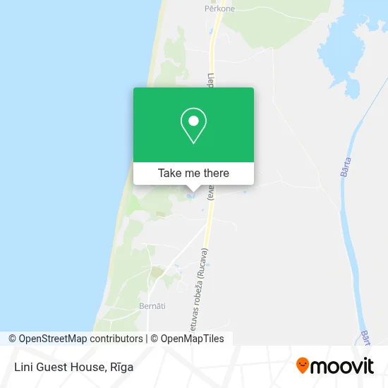 Lini Guest House map