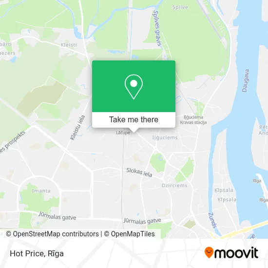 Hot Price map